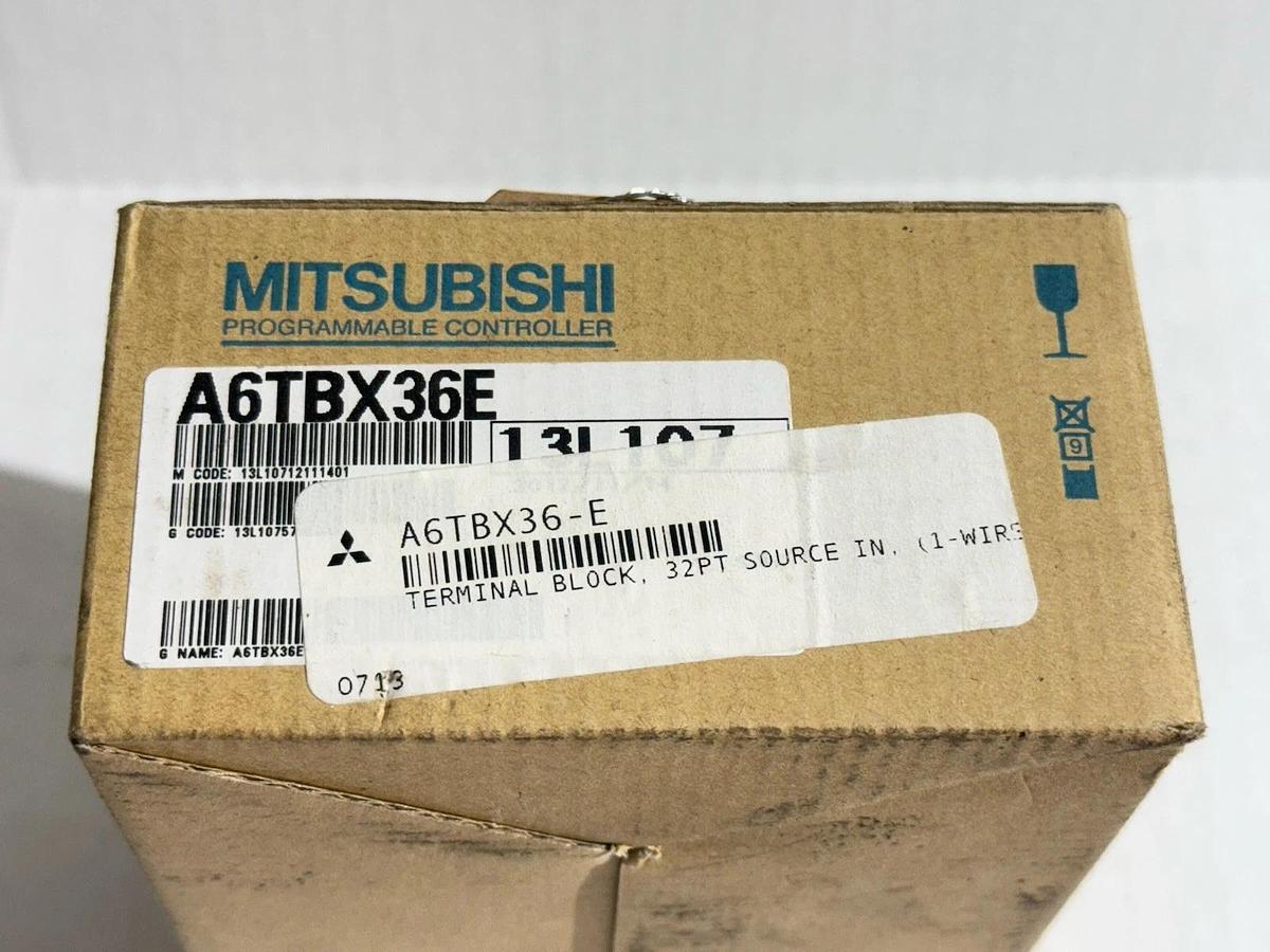 Used Mitsubishi Electric A6TBX36E A6TBX36-E Terminal Board Block