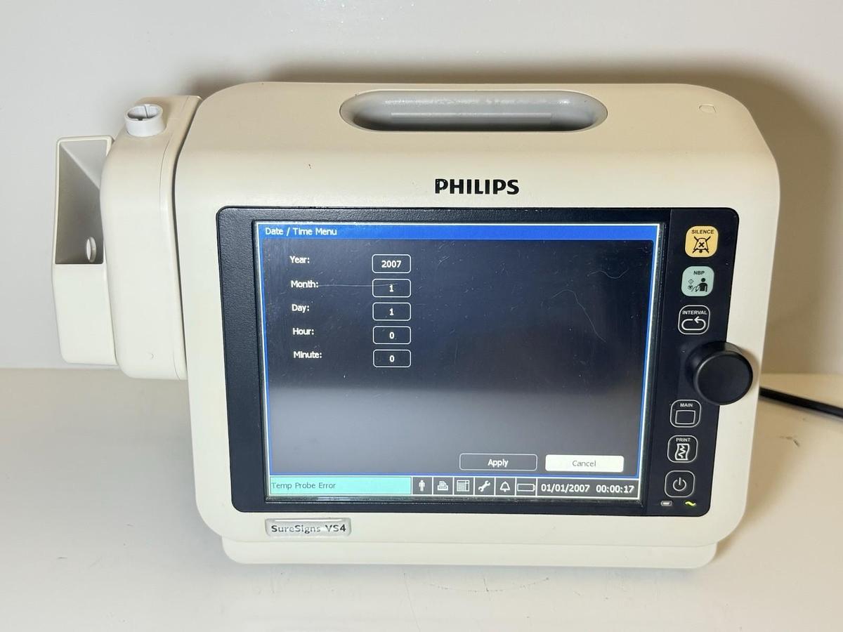 Used Philips SureSigns VS4 863283 Portable Monitor