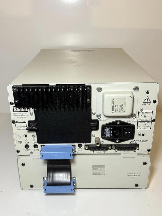 Used SpaceLabs 90602A Monitor w/ 90651A-03 Printer