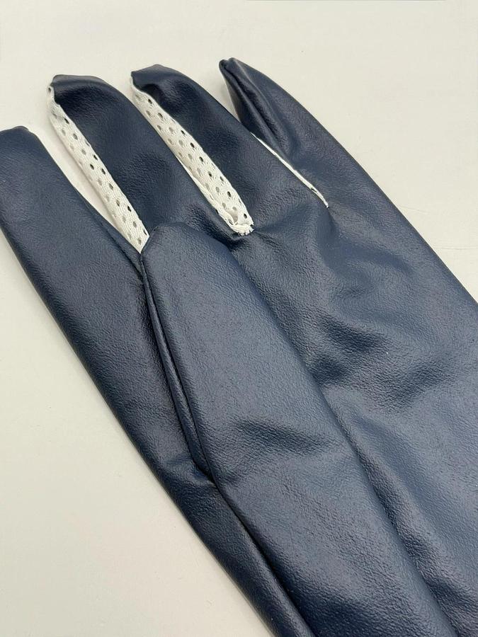 Used NEW 12 Pairs - Industrial Gloves - 60-3107 Nitrile Rubber & Nylon Gloves, Size L