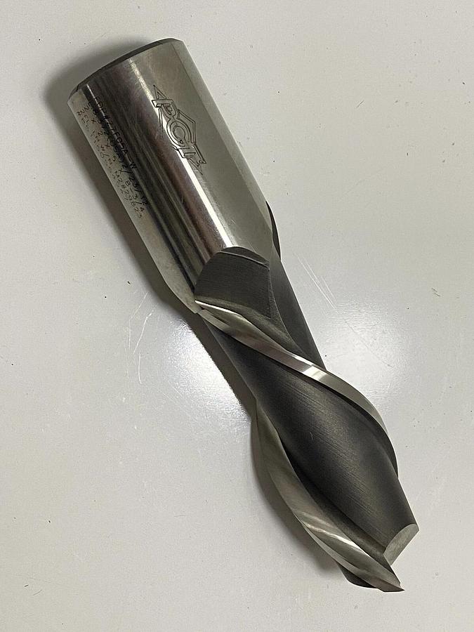Used PCT Precision Cutting Tools - End Mill 27F05A-W 2FL LH.W/N M2 #29823 85115055457
