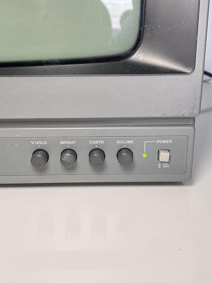 Used Sony PVM-137 Black and White Video Monitor - Retro Monitor Screen 1995