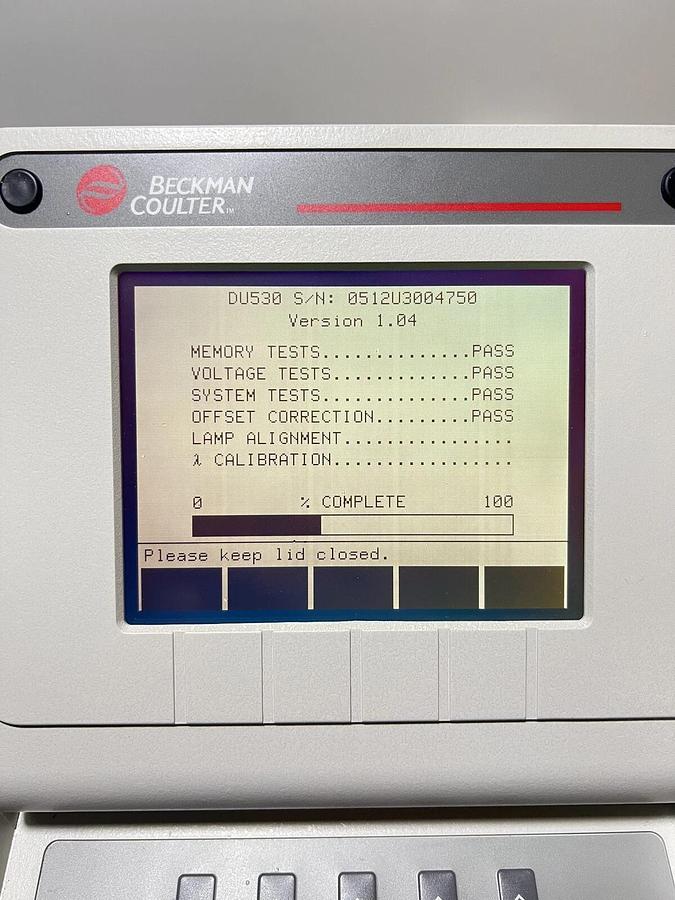 Used Beckman DU530 DU 530 Life Science UV/Vis Spectrophotometer