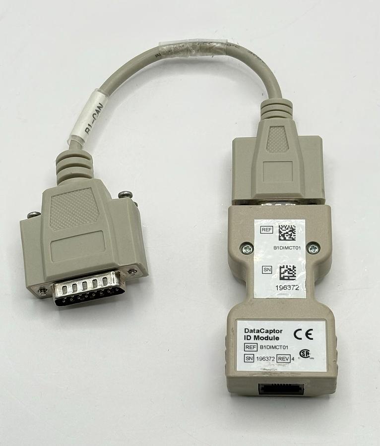 Used CAPSULE B1DIMCT01 Datacaptor ID Module Cable Connector for GE Dinamap V100
