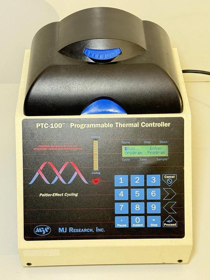 Used MJ Research PTC-100 Programmable Thermal Controller PCR Cycler