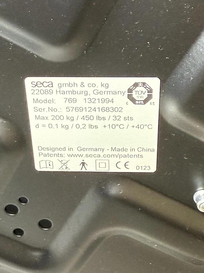 Used Seca 769 Digital Column Scale Germany
