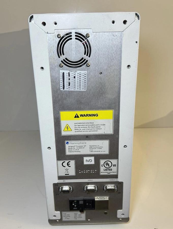 Used Nanosphere Verigene Processor SP Benchtop Analyzer 10-0000-07