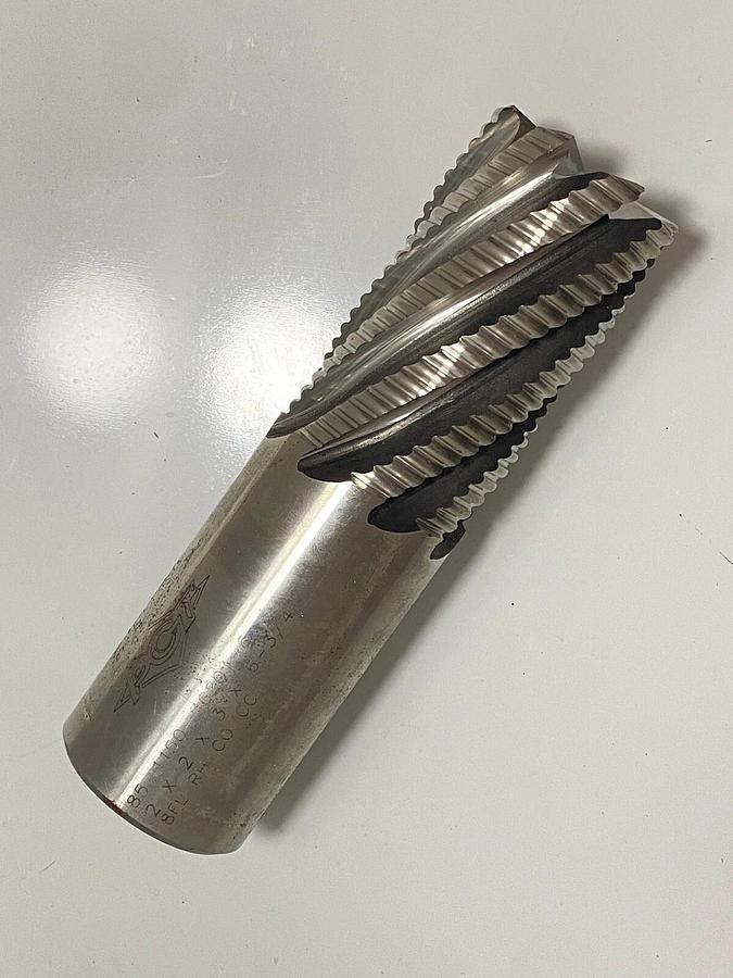 Used PCT Precision Cutting Tools - Roughing End Mill 85-1150-36201-6 8FL RH CO CC