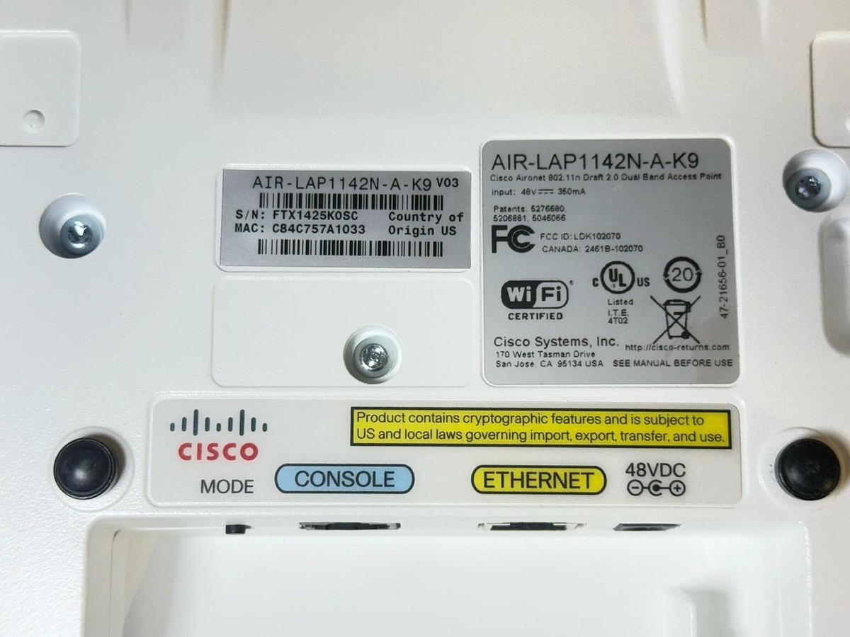 Used LOT OF 46 Cisco Aironet Wireless Access Point: AIR-LAP1142-A-K9 AIR-AP3802E-B-K9