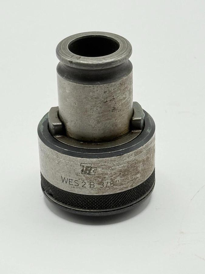 Used TIC Tap Adapter WES 2B 3/8" - Precision Tapping Collet for CNC & Manual Machine