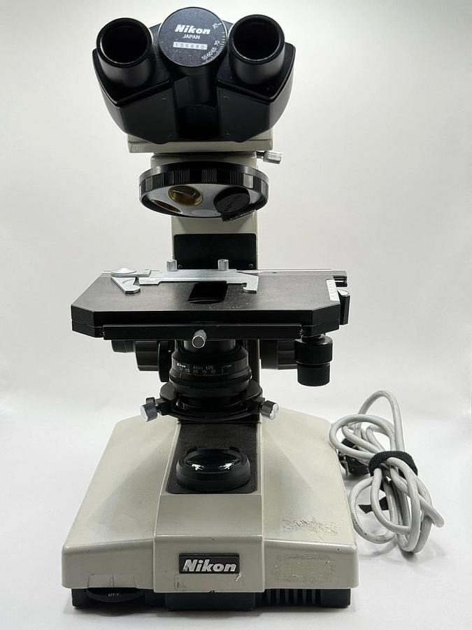 Used Nikon Labophot Laboratory Research Microscope