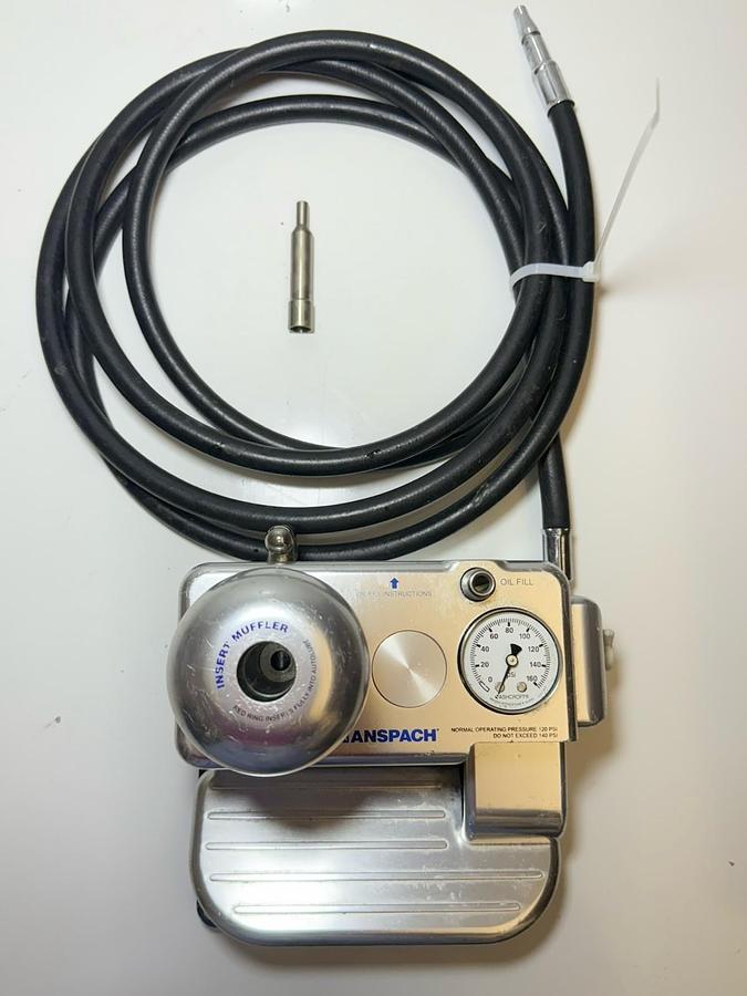 Used Anspach Autolube III Pneumatic Foot Pedal