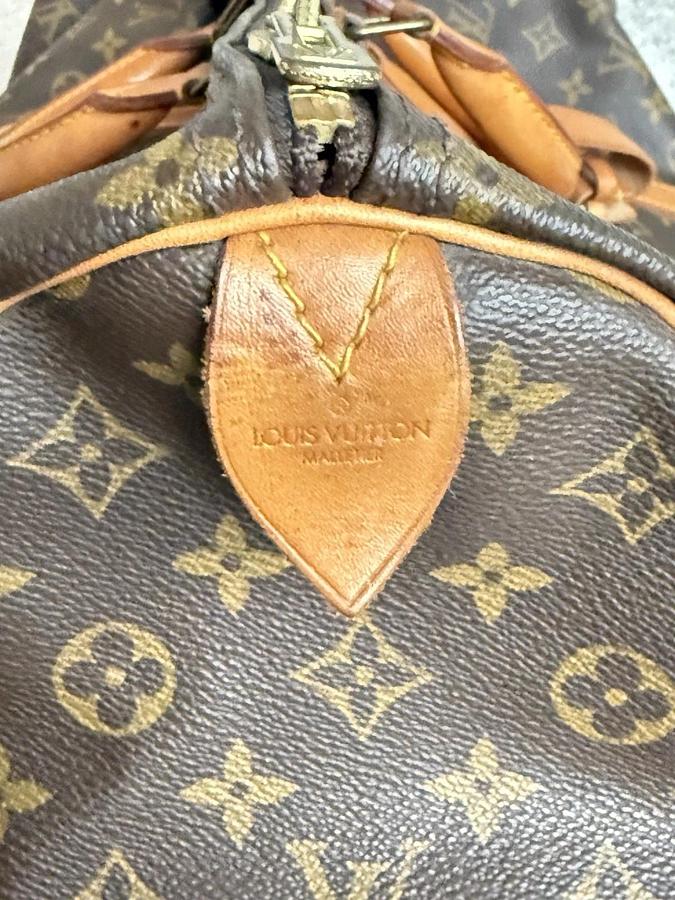 Used Louis Vuitton Monogram Keepall Boston Bag 60 Large Travel Bag