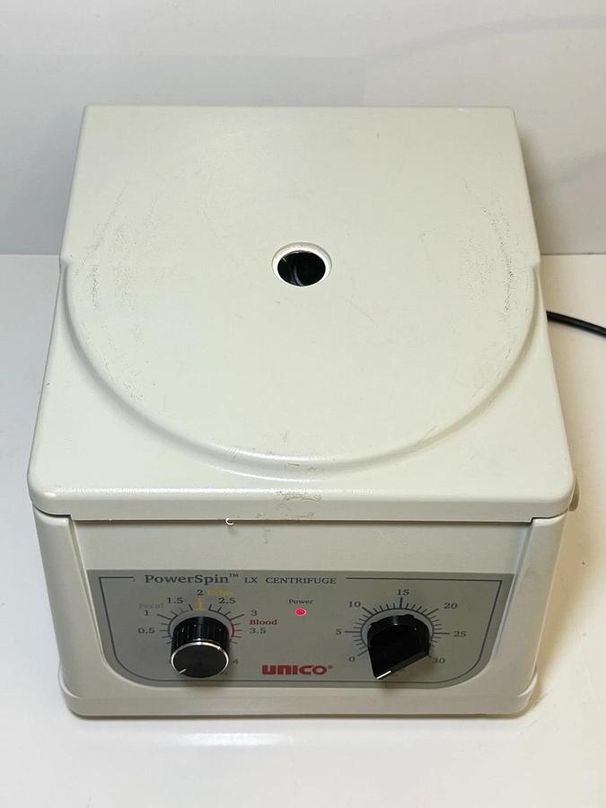 Used UNICO PowerSpin LX Centrifuge C856 6x10ml 4000rpm