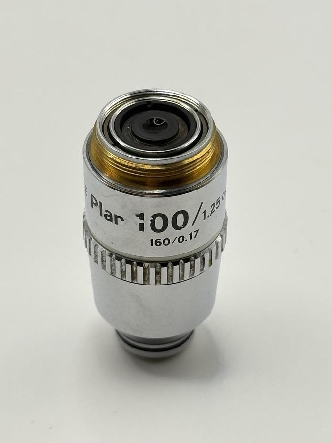 Used Nikon Microscope Objective Lens E Plan 100X /1.25 160/0.17 Oil