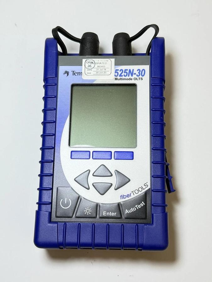 Used Tempo 525N-30 Optical Test Set – 850/1300nm Light Source, Power Meter, Multimode