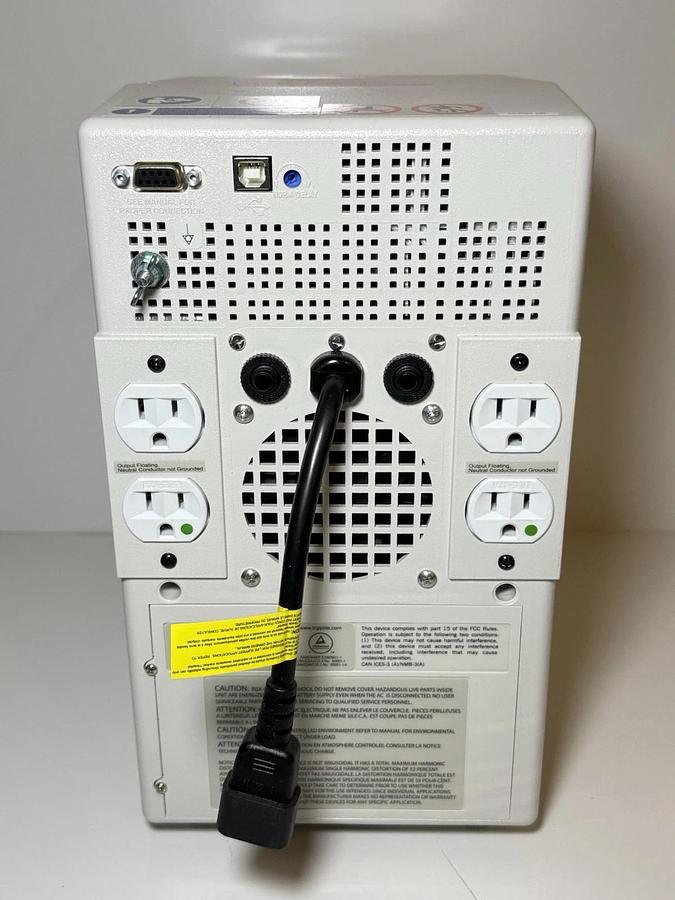 Used Tripp Lite SMART700HGL SmartPro Uninterruptible Power Supply, 4 Outlets, AG-8863