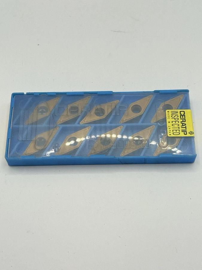 Used Kyocera Ceratip Carbide Inserts VBMT160408HQ VBMT332HQ CR7025