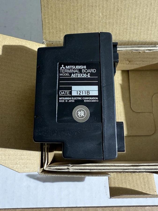 Used NEW Mitsubishi Electric A6TBX36E A6TBX36-E Terminal Board Block