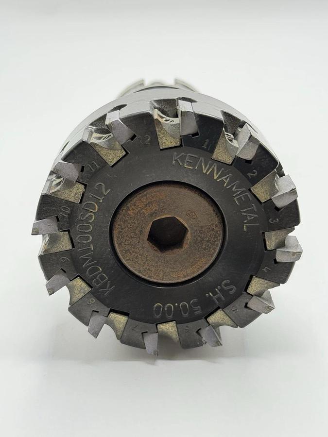 Used Kennametal KBDM100SD12 100mm Beyond Diamond PCD Shell Mill