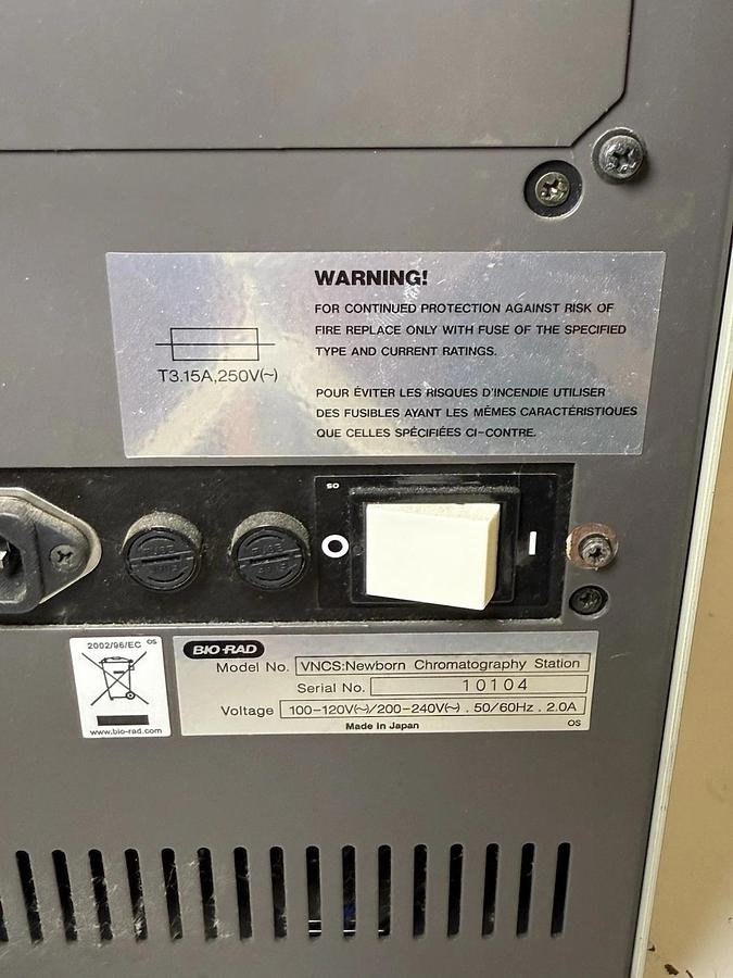 Used Bio-Rad BioRad VARIANT nbs VNCS Chromatography Station