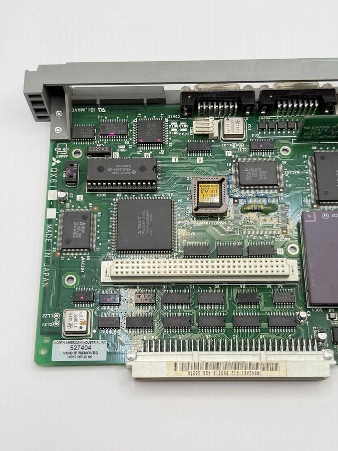 Used Mitsubishi Electric - QX611-1, QX61, QX42, 527404 CPU Circuit Board