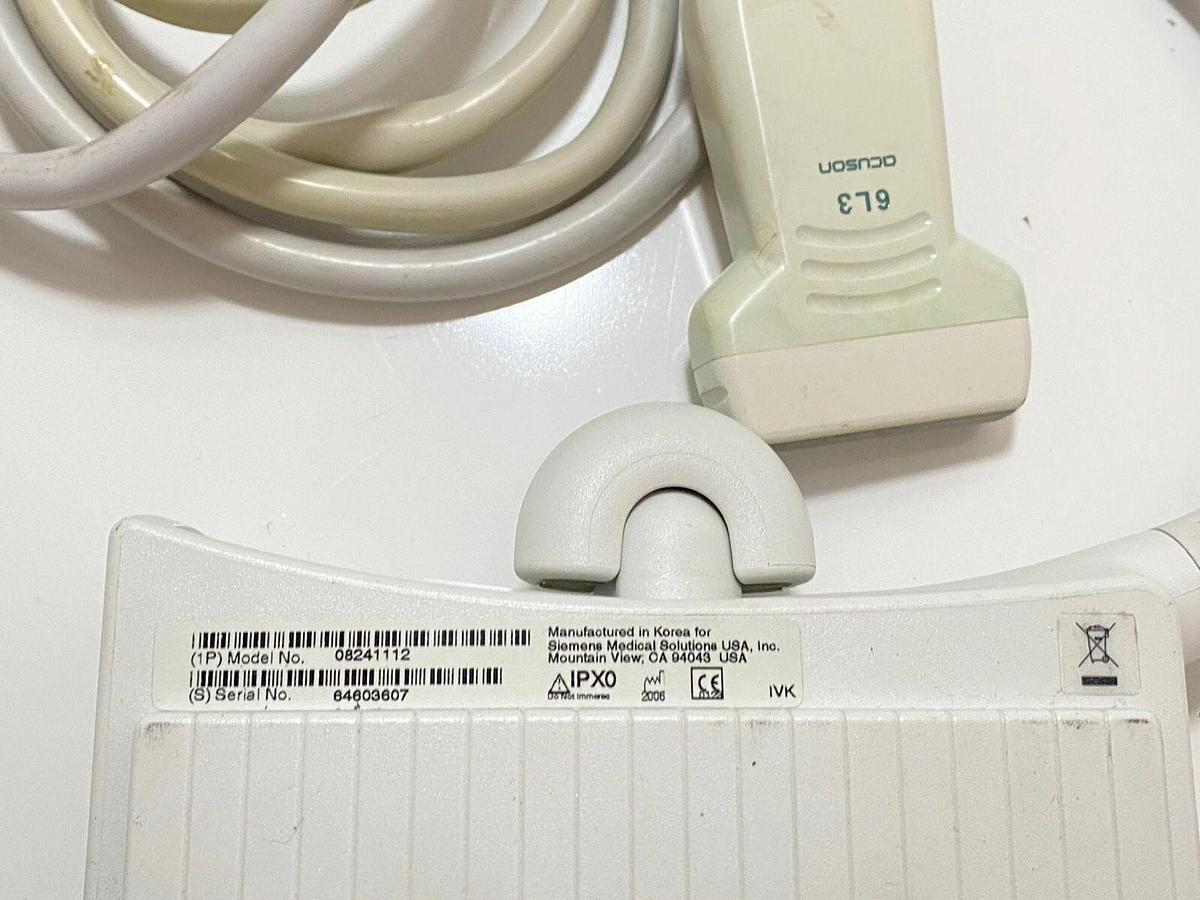 Used Acuson 6L3 Ultrasound Probe Transducer 08241112