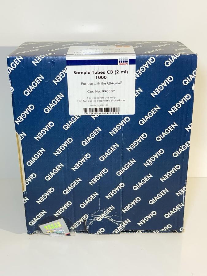 Qiagen Sample Tubes CB (2 ml) Qty 1000, Cat no: 990382