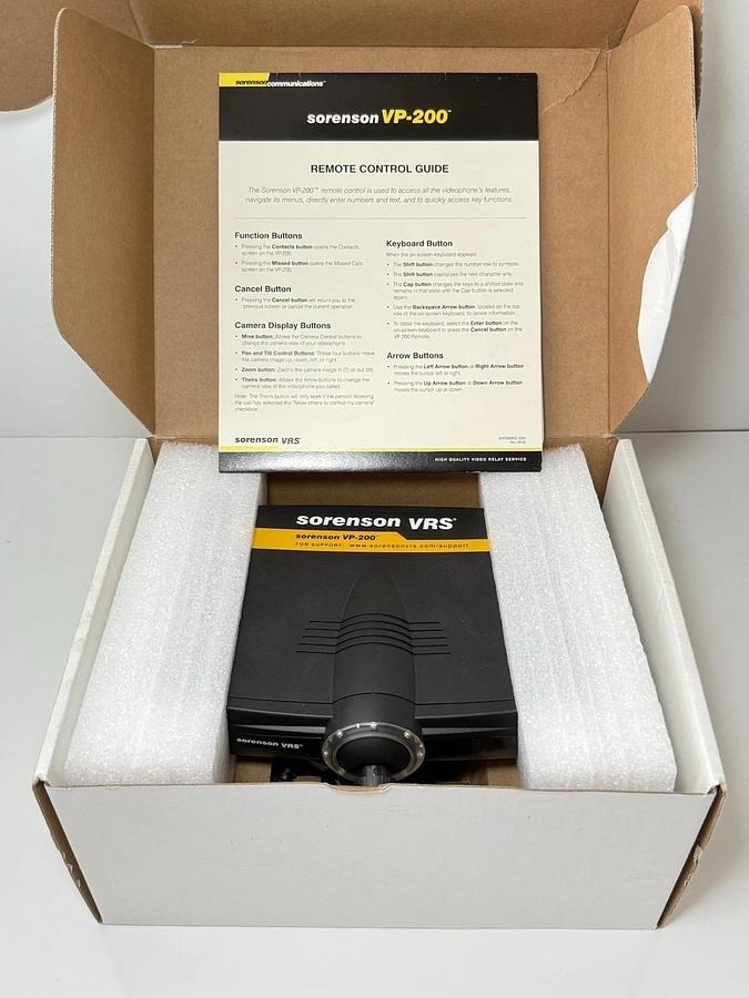 Used Sorenson Communications Videophone Conference System, Model: VP-200