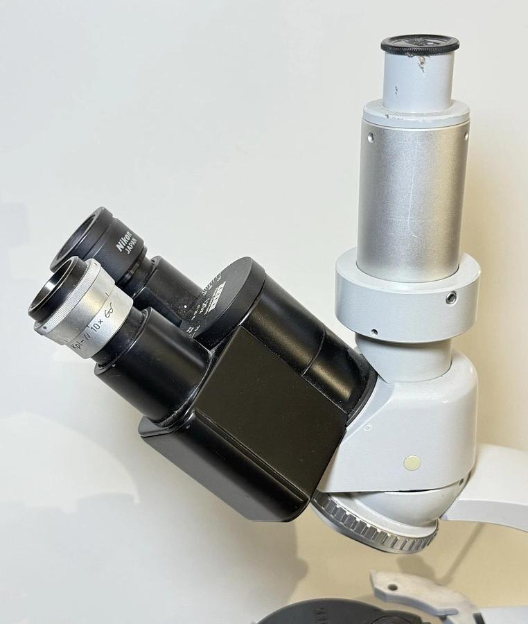 Used Carl Zeiss Trinocular Phase Contrast Microscope