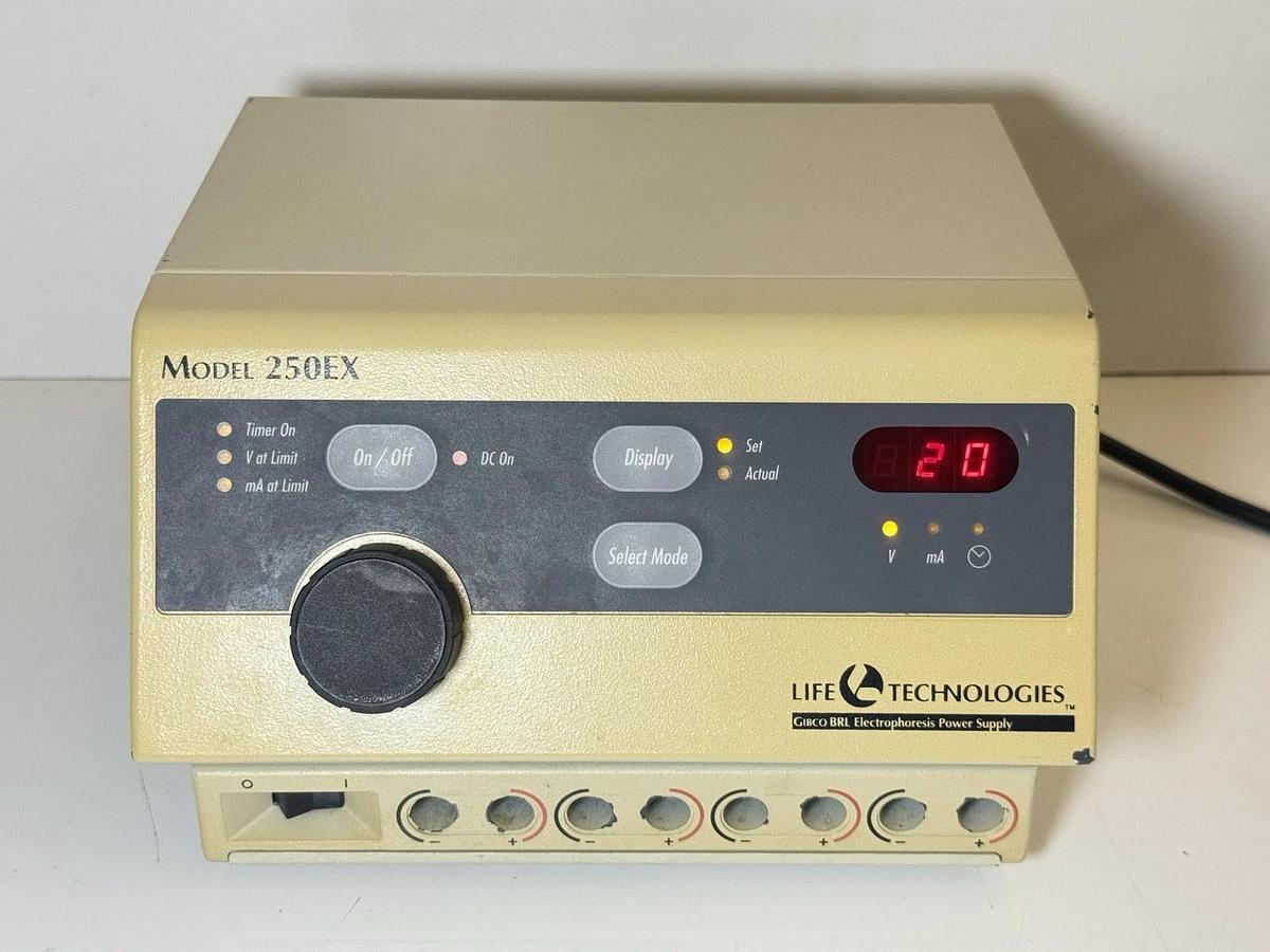 Used Life Technologies 250EX Gibco BRL Electrophoresis Power Supply