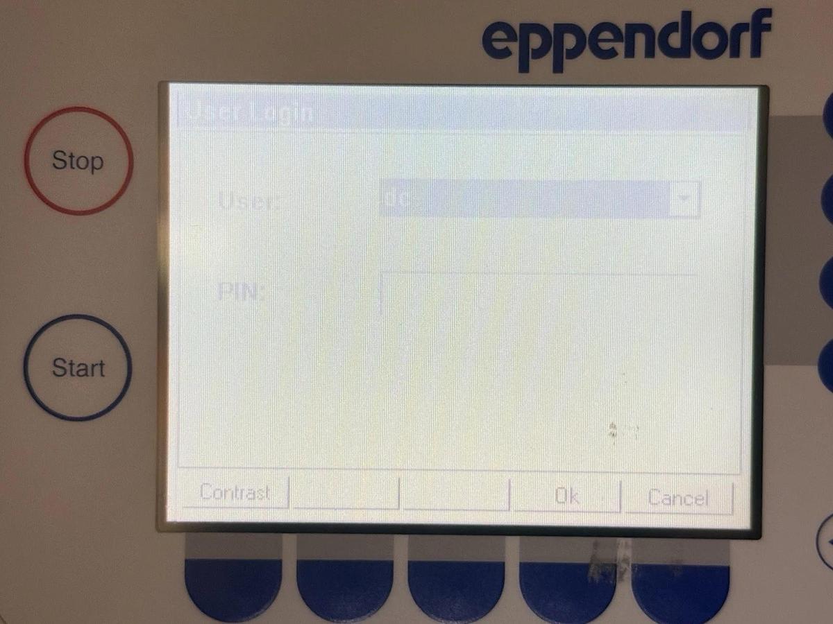 Used Eppendorf 5340 AG22331 Control Panel for Mastercycler EP Gradient Thermal Cycler