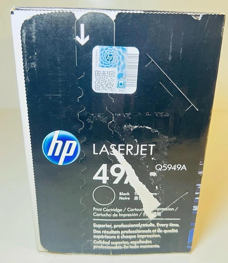 Used NEW Genuine HP LaserJet Toner Cartridge 49A (Q5949A) Black