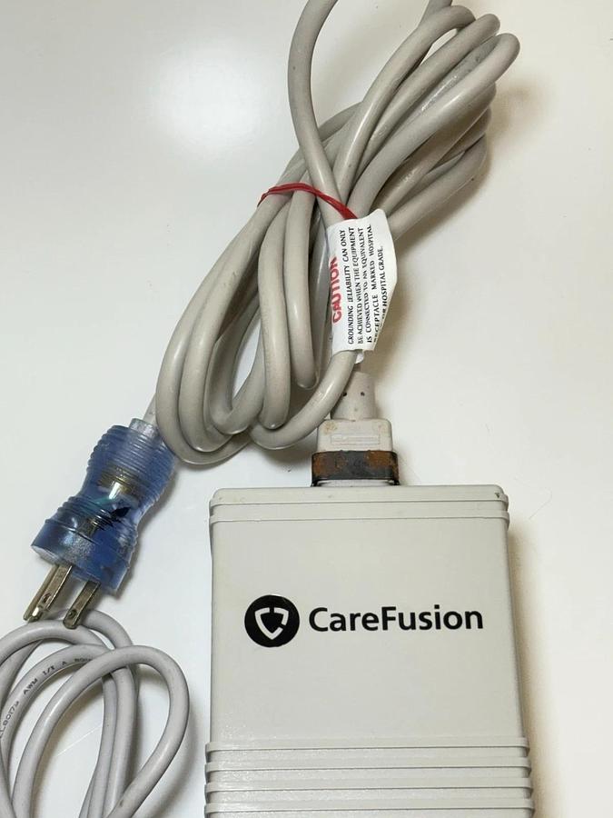 Used CareFusion AC Power Adapter Supply Cord – P/N: 18053-001 (Made in USA)