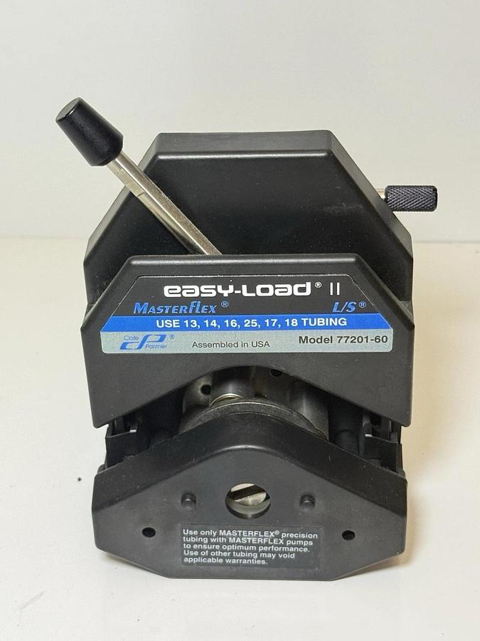 Used Cole-Palmer MasterFlex Easy Load II L/S Model: 77201-60 Pump Head