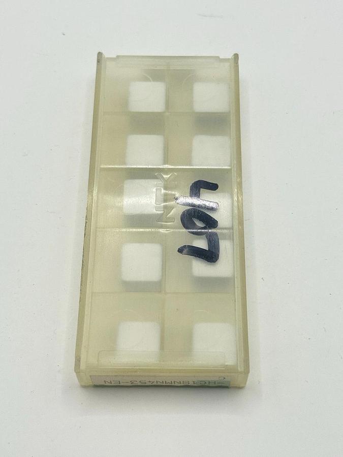 Used NTK Turning Inserts white Ceramic HC1SNMN453-ENC
