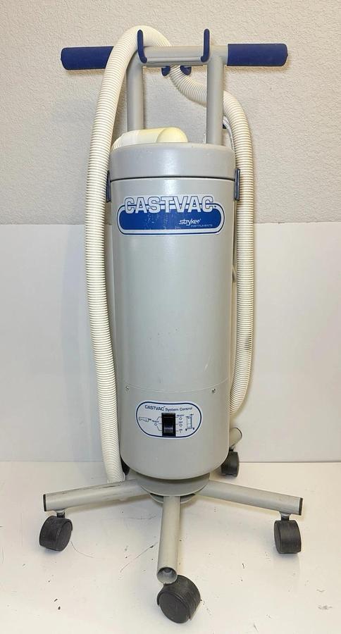 Used Stryker CastVac Vacuum Model: 986 w/ Mobile Stand on Wheels