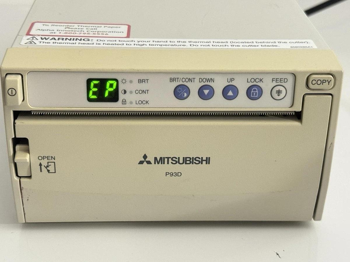 Used Mitsubishi P93D P93DW Digital Thermal Printer