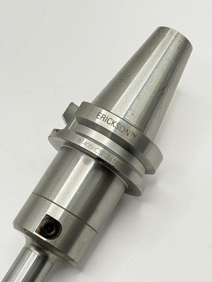 Used Erickson Tool Holder BT40BHCSLT06170M Germany (B7 NG02) Hydraulic Slim-line tool