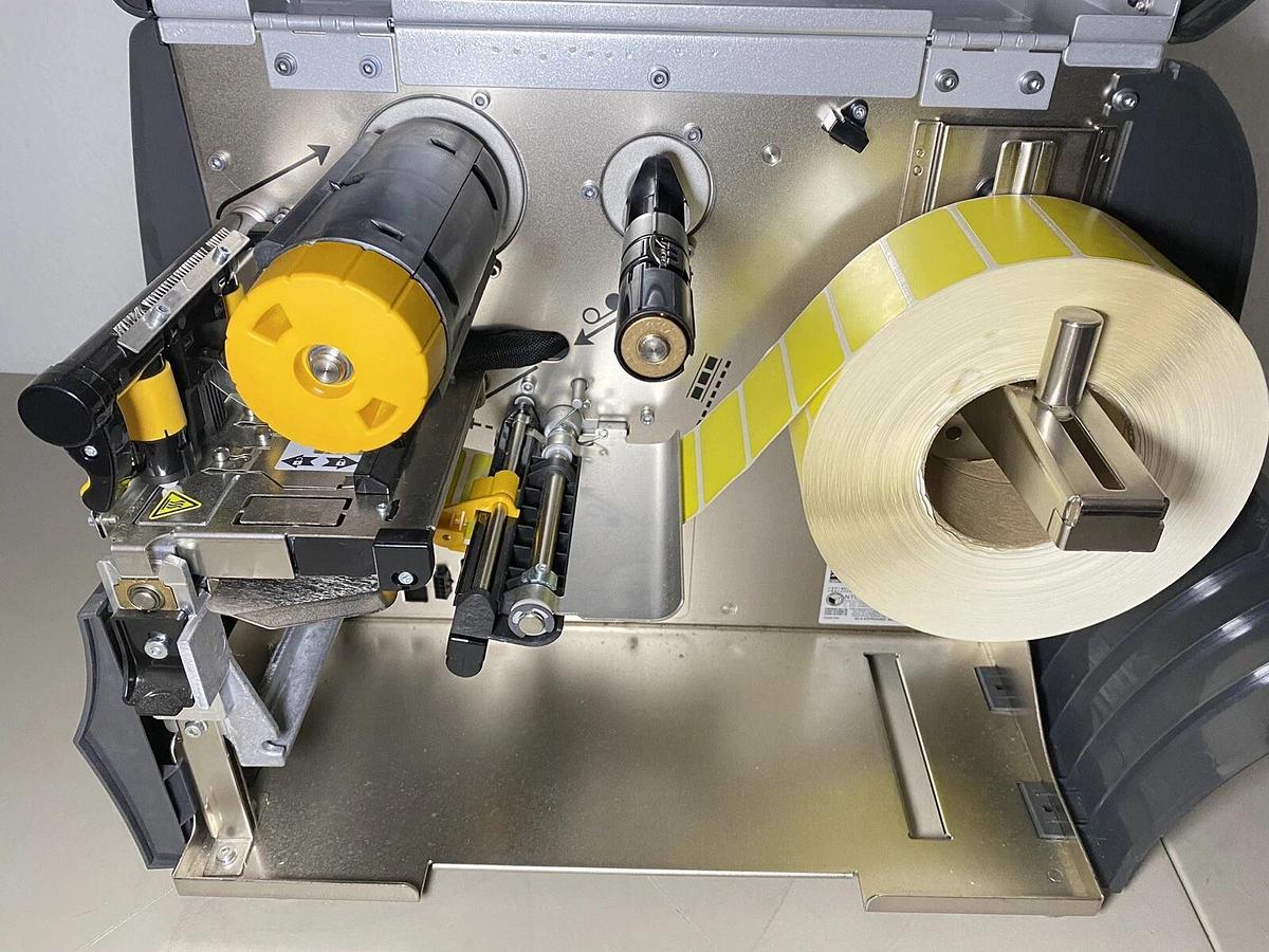 Used Zebra Technologies ZT410 Industrial Thermal Label Printer