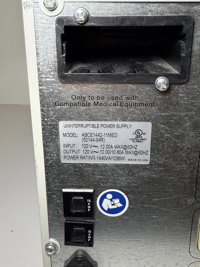 Used AMETEK PowerVar Uninterruptible Power Supply ABCE1442-11MED