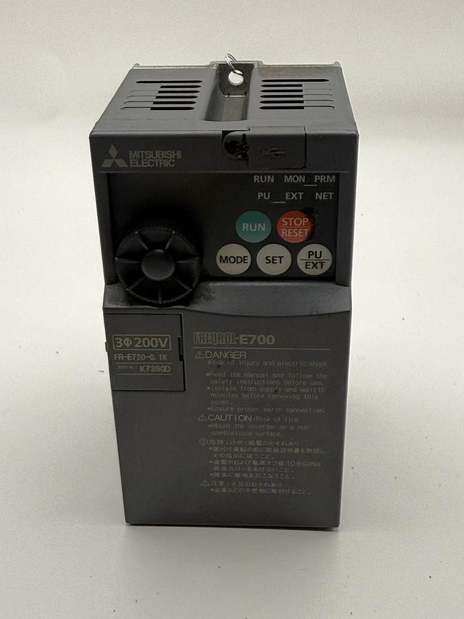 Used Mitsubishi Electric - Inverter FR-E720-0.1K