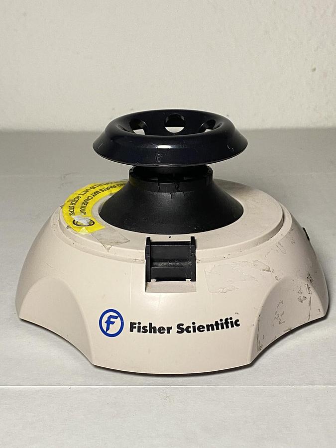Used Fisher Scientific Mini Centrifuge 6 Place Holder Cat No 05-090-100
