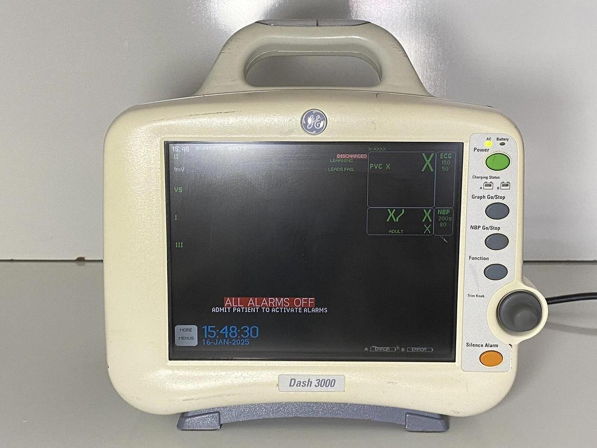 Used GE DASH 3000 Monitor