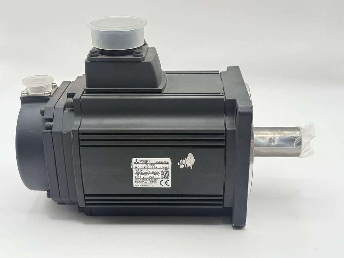 Used Mitsubishi HG-RR153 AC Servo Motor – New in Box