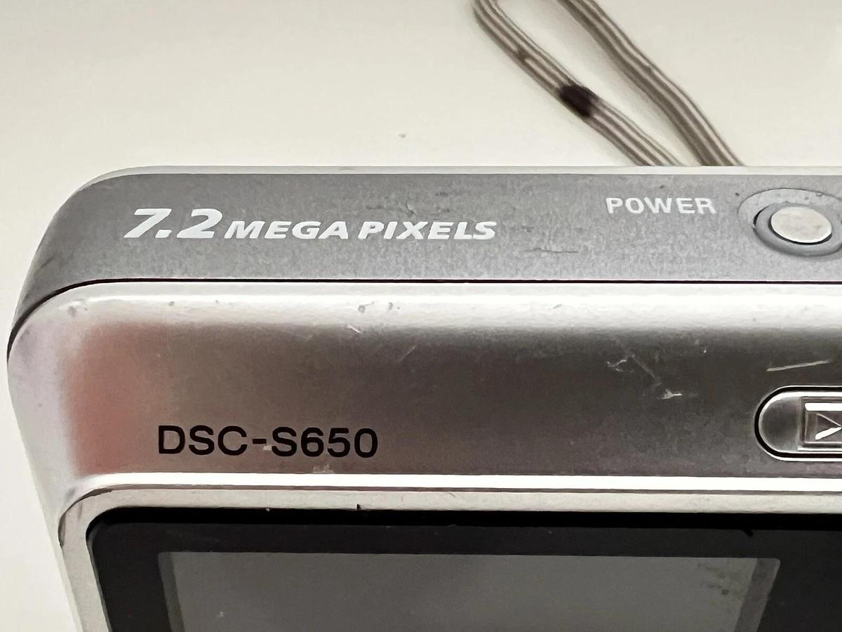 Used Sony Cyber-shot DSC-S650 7.2MP Digital Camera - *READ* 27242705128