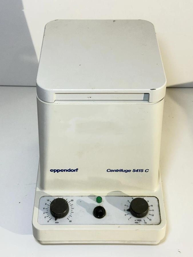 Used Eppendorf 5415C Benchtop Centrifuge with F-45-18-11 Fixed Angle Rotor