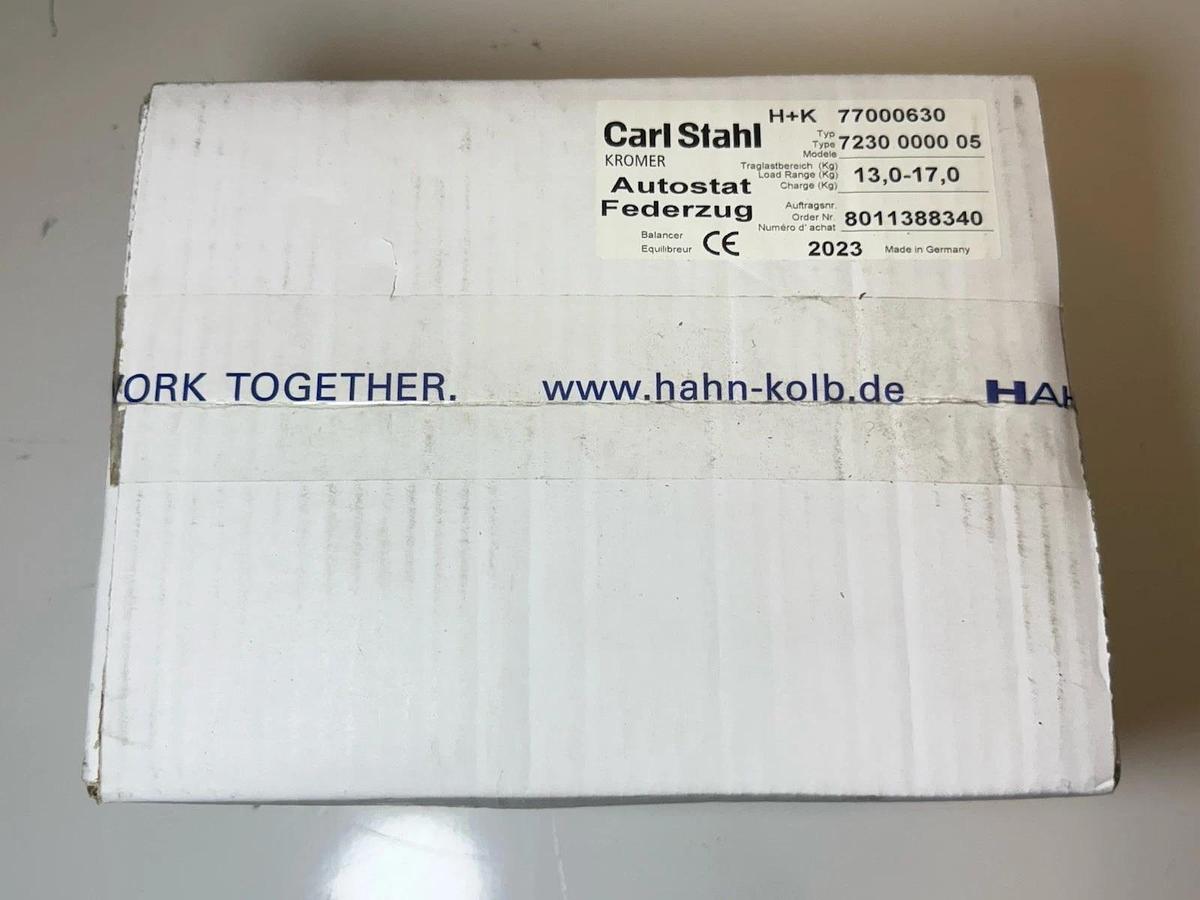 Used Carl Stahl Autostat A hahn+Kolb Brand 7230 0000 05 (13-17 kg Load Range)