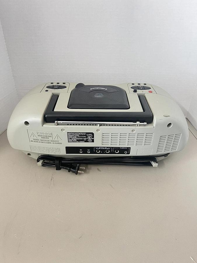 Used Vintage Lakeshore Classroom CD & Dual Cassette Player (One Door Broke)