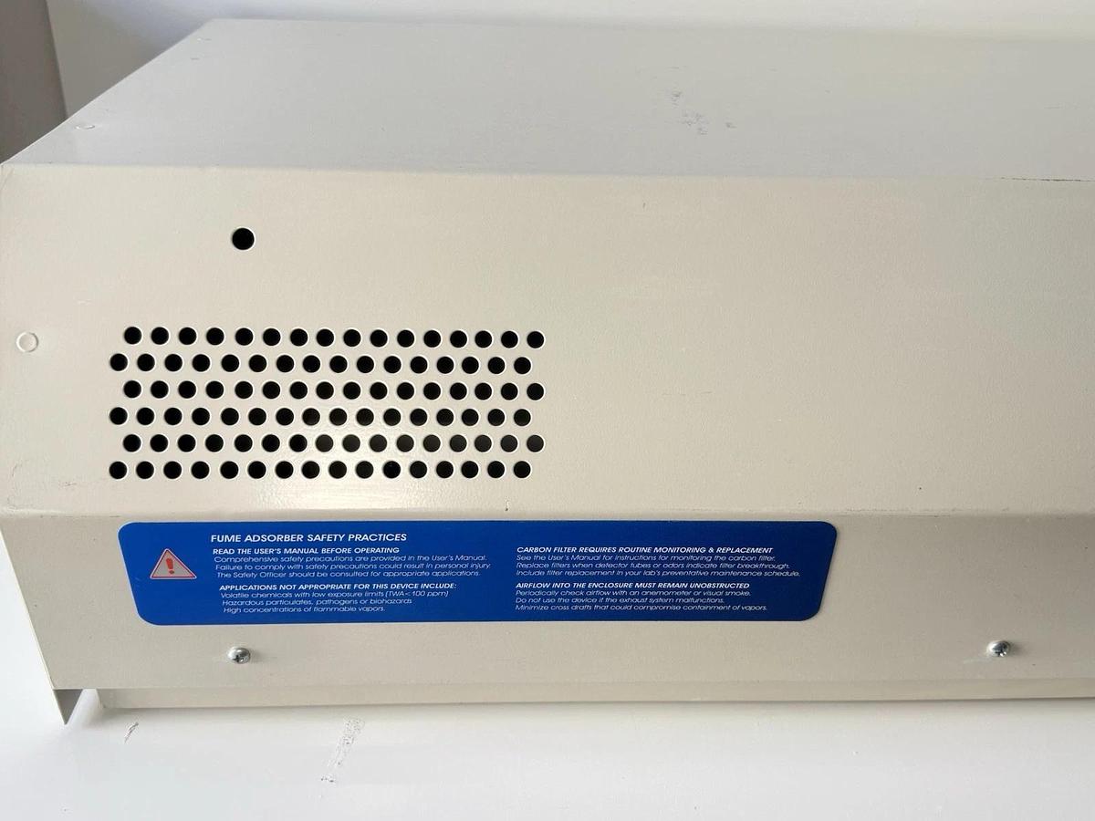 Used LABCONCO Cat No 3955200 Fume Adsorber Single-Filter Absorber 30"